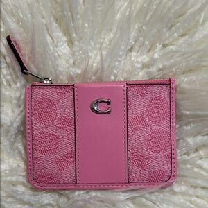 SOLD❌NWT Coach Skinny Mini id wallet